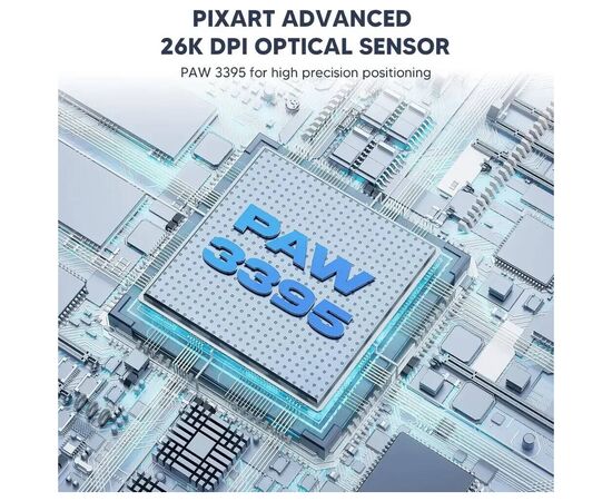 Мишка Redragon M917GB ST4R Pro Wireless/Bluetooth Black (72209), зображення 6