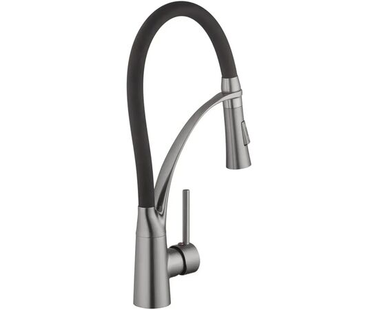 Смеситель Kroner Ersel-GRP03393BLK (CV033800), изображение 2