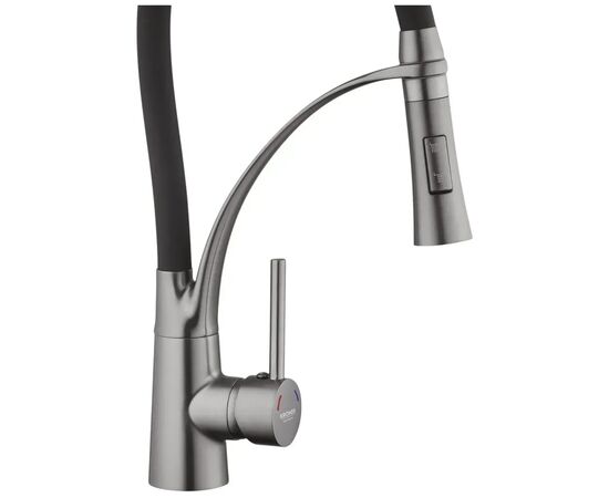 Смеситель Kroner Ersel-GRP03393BLK (CV033800), изображение 4