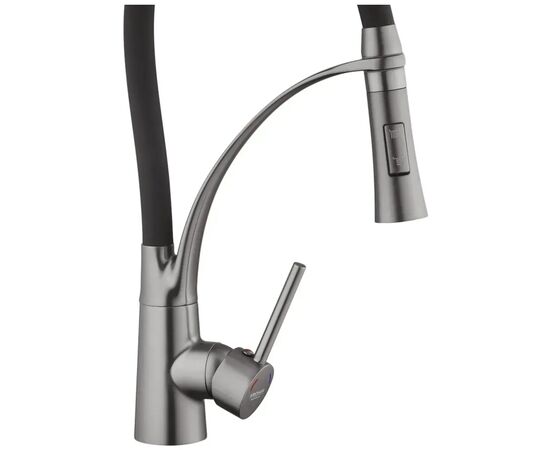 Смеситель Kroner Ersel-GRP03393BLK (CV033800), изображение 5