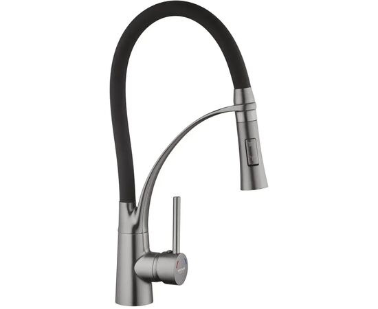 Смеситель Kroner Ersel-GRP03393BLK (CV033800)