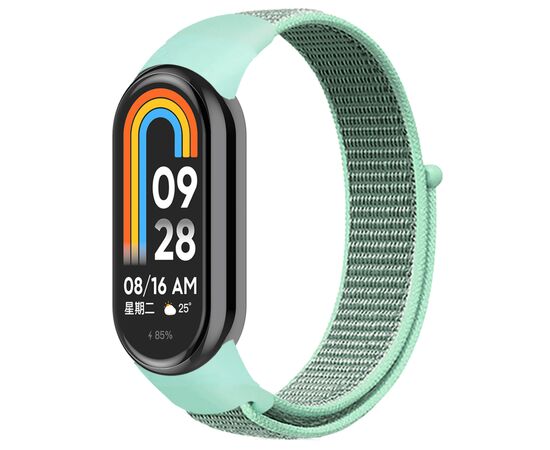 Ремешок для фитнес браслета Armorstandart для Xiaomi Smart Band 10/9/8 Mint/Grey (ARM86899)