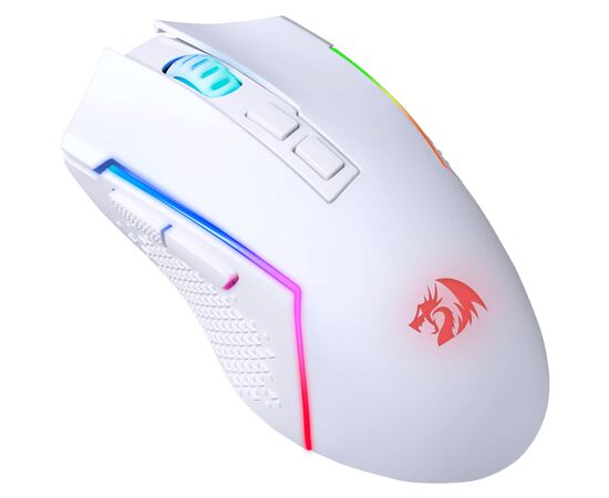 Мишка Redragon Trident Wireless White (71864), зображення 10