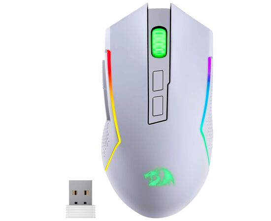 Мишка Redragon Trident Wireless White (71864), зображення 2