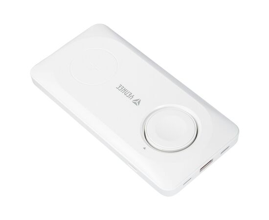 Батарея універсальна YENKEE 10000mAh, PD, 22,5W, 3in1, Qi Wireless, white (YPB 510 / 37000006)