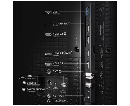 Телевізор Hisense 100E7Q PRO, зображення 3