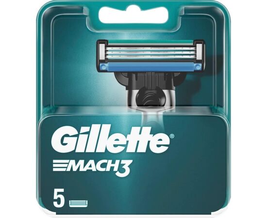 Змінні касети Gillette Mach3 5 шт. (7702018552313)