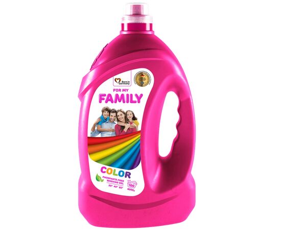 Гель для стирки For My Family Для цветных вещей 4 кг (4823128001928)