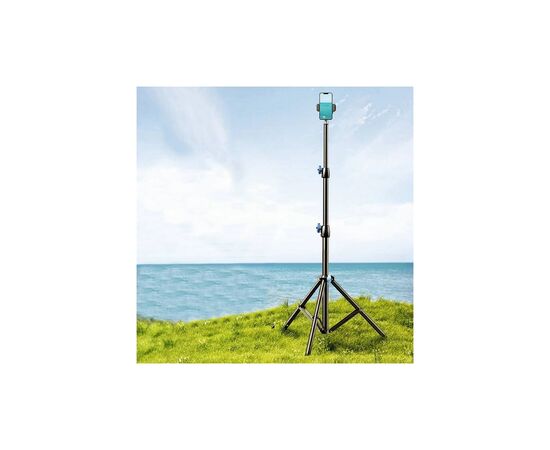 Штатив RTAKO RLD-001 1.7M Matte Carbon Steel Tripod Black (6975068278620), изображение 8