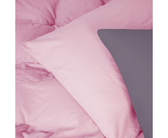 Постільна білизна MirSon 001-008 Ash grey/Pink Фланель 2 x 160 x 220 Сімейний Євро (2200009660924), зображення 3