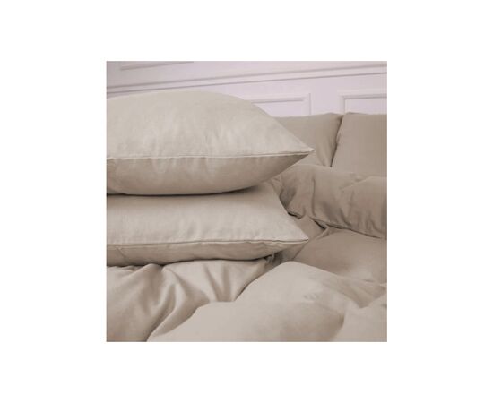 Постільна білизна MirSon 004 Cappuchino Фланель 2x143x210 Сімейний (2200009649233), зображення 8