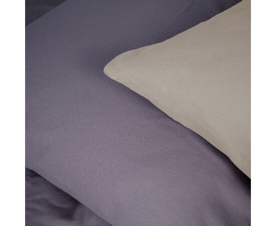 Постільна білизна MirSon 004-001 Cappuchino/Ash grey Фланель 2 x 160 x 220 Сімейний Євро (2200009658501), зображення 6