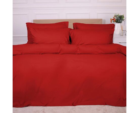 Постельное белье MirSon 009 Red Фланель 2x143x210 Семейный (2200009651663), изображение 7