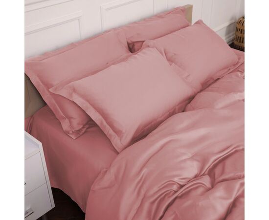 Постільна білизна MirSon Tencel №02 Pink 2x143x210 Сімейний (2200009368608), зображення 6