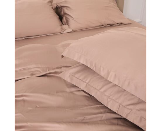 Постельное белье MirSon Tencel №03 Creamy 200 x 220 Евро (2200009369070), изображение 3