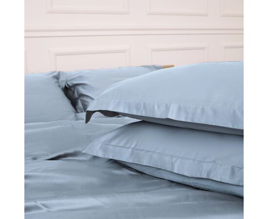 Постільна білизна MirSon Tencel №04 Blue 160х220 полуторний Євро (2200009369520), зображення 9