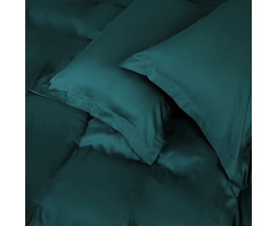 Постельное белье MirSon Tencel №07 Emerald 2x143x210 Семейный (2200009371004), изображение 2