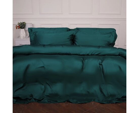 Постельное белье MirSon Tencel №07 Emerald 2x143x210 Семейный (2200009371004)