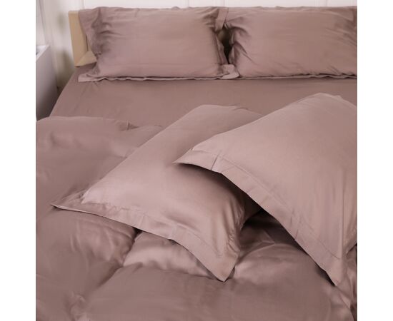 Постільна білизна MirSon Tencel №08 Beige 2x160x220 Сімейний Євро (2200009637179), зображення 4