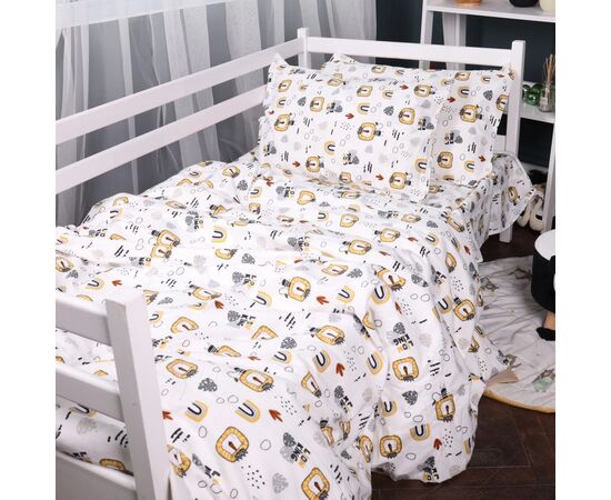 Постільна білизна MirSon 014 Lion Фланель 220x240 King Size (2200009655074), зображення 3