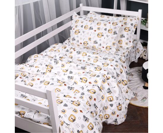 Постільна білизна MirSon 014 Lion Фланель 220x240 King Size (2200009655074)