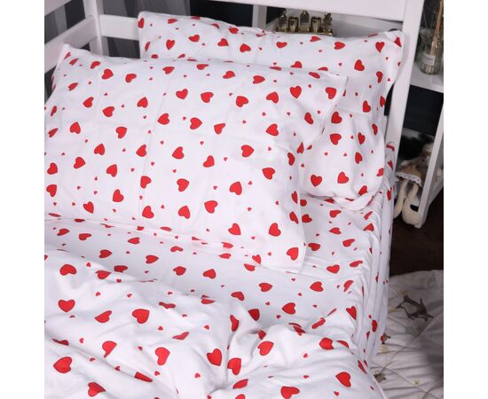 Постільна білизна MirSon 015 Love Фланель 160x220 Полуторний Євро (2200009652615), зображення 4