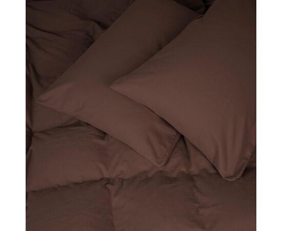 Постельное белье MirSon 003 Brown Фланель 143х210 Полуторный (2200009648700)