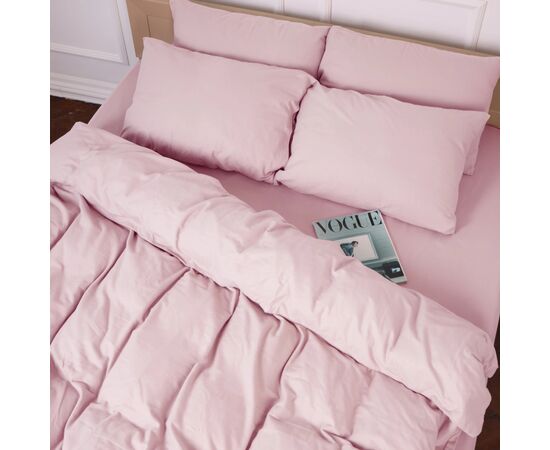 Постільна білизна MirSon 008 Pink Фланель 143х210 Полуторний (2200009651137), зображення 5