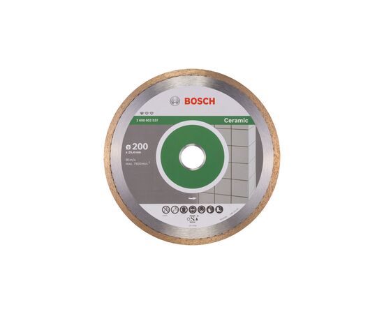 Круг відрізний Bosch Standard for Ceramic 200-25.4 (2.608.602.537)