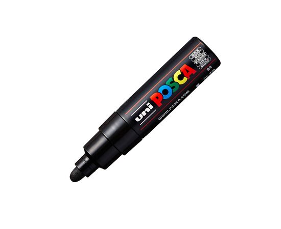Маркер UNI Posca, 4,5-5,5мм, черный (PC-7M BLACK)