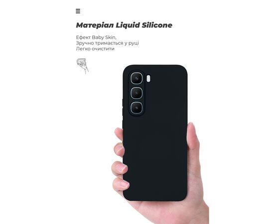 Чехол для мобильного телефона Armorstandart ICON Infinix Hot 60 Pro 4G Camera cover Black (ARM88672), изображение 7