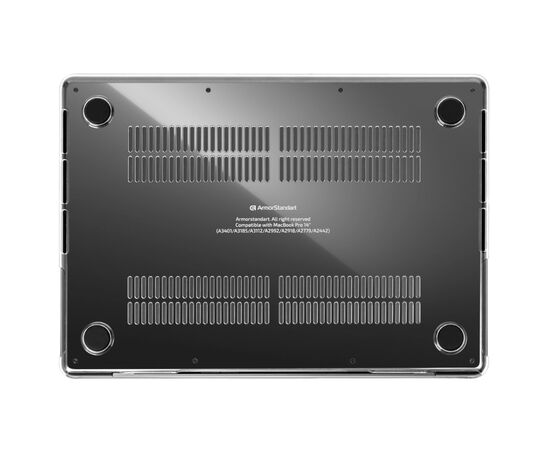 Чохол до ноутбука Armorstandart 15.3" MacBook Air M4/M3/M2 (A3241/A3114/A2941) Clear Crystal (ARM79442), зображення 2