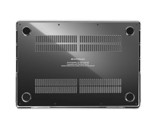 Чохол до ноутбука Armorstandart 16" MacBook Pro M4/M3/M2/M1 A3403/A3186/A2991/A2780 Crystal (ARM79448), зображення 2