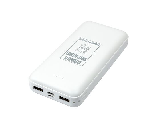 Батарея универсальная PowerPlant TPB22 20000mAh Input 5V/2A, Output 5V/2.4, USB-C, 2*USB-A, m (PB930531), изображение 2