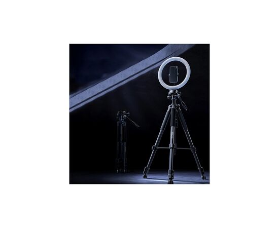 Штатив RTAKO VT-990S 1.9M HEXAGONAL PHOTOGRAPHY TRIPOD Black (6942063201724), зображення 6