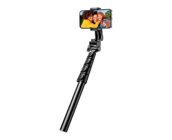 Штатив Ugreen LP680 Selfie Stick Tripod with Bluetooth Remote Black (15609), зображення 2