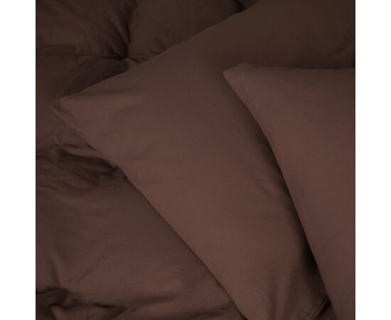 Постільна білизна MirSon 003 Brown Фланель 2 x 160 x 220 Сімейний Євро (2200009648762), зображення 8