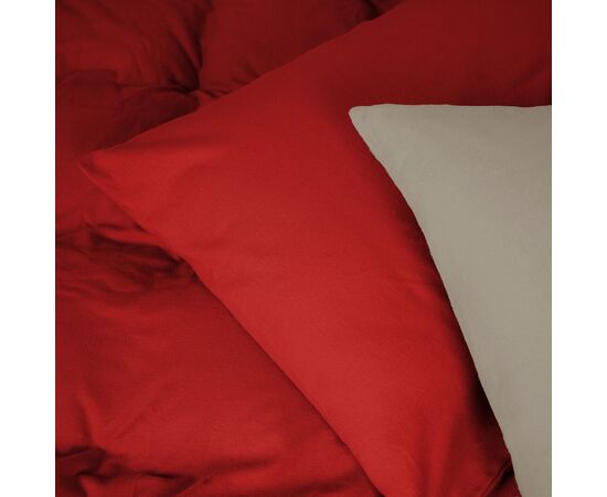 Постільна білизна MirSon 004-009 Cappuchino/Red Фланель 2 x 160 x 220 Сімейний Євро (2200009658983), зображення 3
