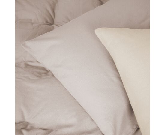 Постельное белье MirSon 007-004 Milk/Cappuchino Фланель 2x143x210 Семейный (2200009659454), изображение 2