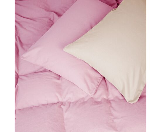 Постільна білизна MirSon 007-008 Milk/Pink Фланель 2x143x210 Сімейний (2200009659942)