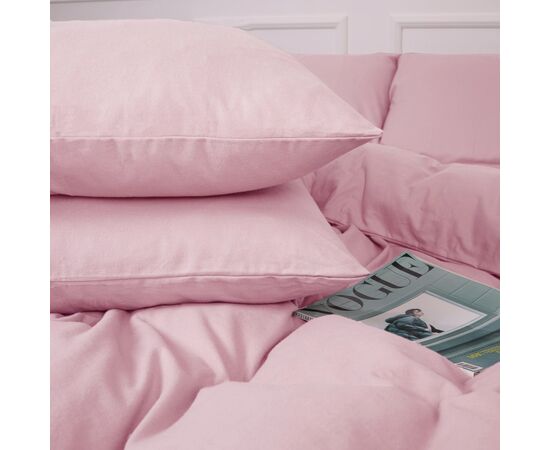 Постільна білизна MirSon 008 Pink Фланель 2 x 160 x 220 Сімейний Євро (2200009651199), зображення 4