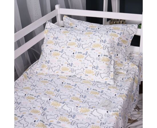 Постельное белье MirSon 011 Dino Фланель 2 x 160 x 220 Семейный Евро (2200009654633), изображение 5