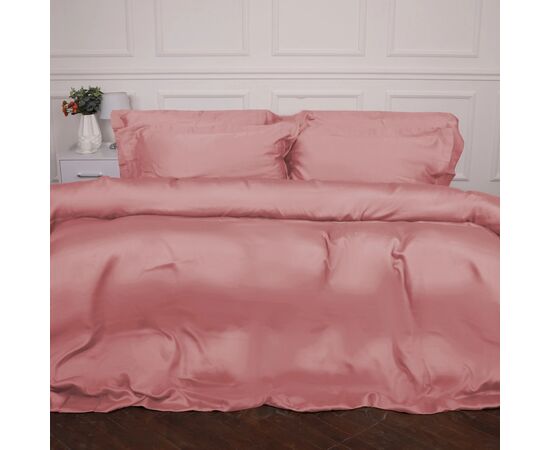 Постельное белье MirSon Tencel №02 Pink 160х220 полуторный Евро (2200009368561)