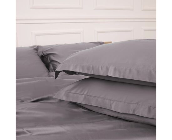 Постільна білизна MirSon Tencel №06 Gray 220x240 King Size (2200009370496), зображення 4