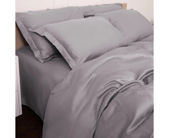 Постільна білизна MirSon Tencel №06 Gray 220x240 King Size (2200009370496), зображення 7