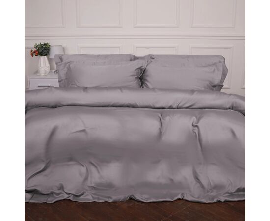 Постільна білизна MirSon Tencel №06 Gray 220x240 King Size (2200009370496)