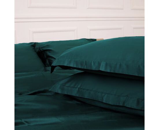 Постільна білизна MirSon Tencel №07 Emerald 220x240 King Size (2200009370977), зображення 5