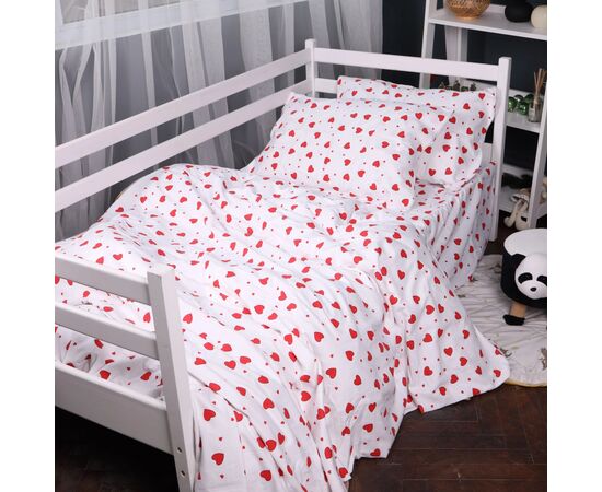 Постельное белье MirSon 015 Love Фланель 175х210 двуспальный (2200009652639)