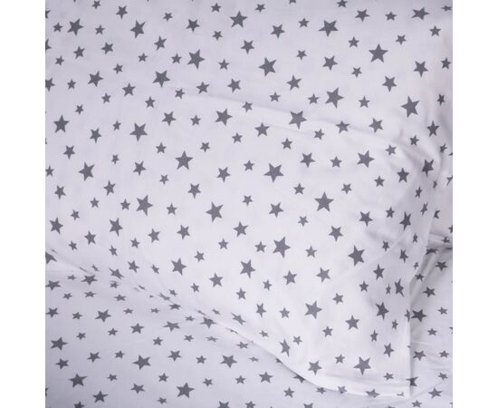 Постільна білизна MirSon 016 White Stars Фланель 175х210 двоспальний (2200009652134), зображення 5