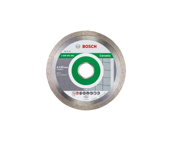 Круг відрізний Bosch Standard for Ceramic 125-22.2 (2.608.602.202)